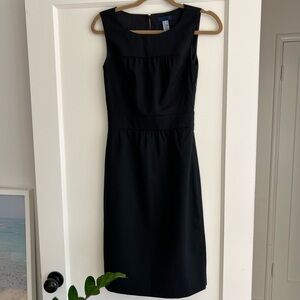 J Crew Black Shift Dress